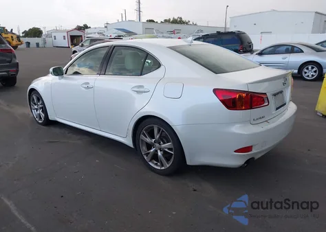 2009 Lexus Is 250 z USA, uszkodzony, nr VIN JTHBK262892091168